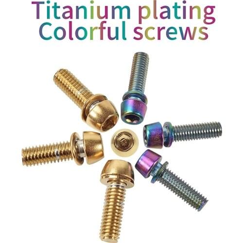 18mm Mountain Bike Riding Repair Tools Bicycle Delicate Screw M6 Bicycle Rod Fixing Bolt