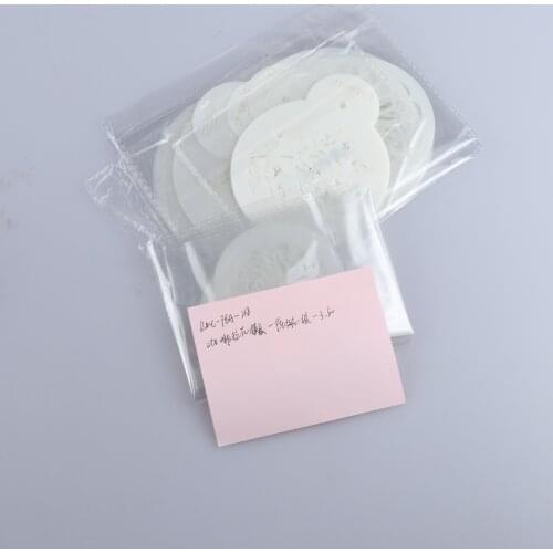 30Pcs/Set Plastic Cookie Cake Fondant Heart Shape Mold DIY Cake Stencils Airbrush Painting Art Molds Fondant Decorating Tools