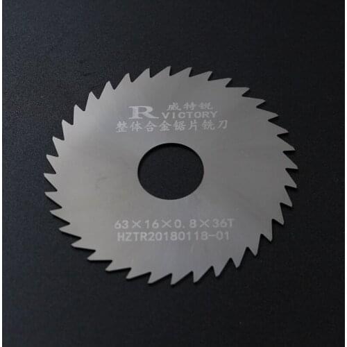 5Pcs/set Round Saw Blades Tungsten Steel Dia 63mm Circular Saw Blades Cutting Tools