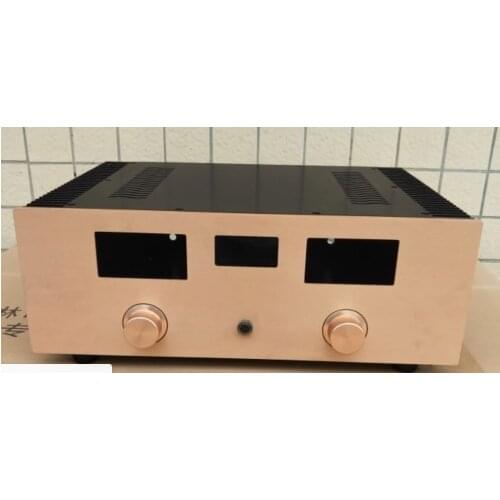 Accuphase case series 1/Class d/ power amplifier/subwoofer amplifier/tube amplifier/VU meter/hifi case（436*150*315