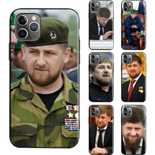 Chechen Leader Ramzan Kadyrov TPU Case For iPhone 12 Pro Max mini X XR XS Max 6S 7 8 Plus SE 2020 11 Pro Max Cover