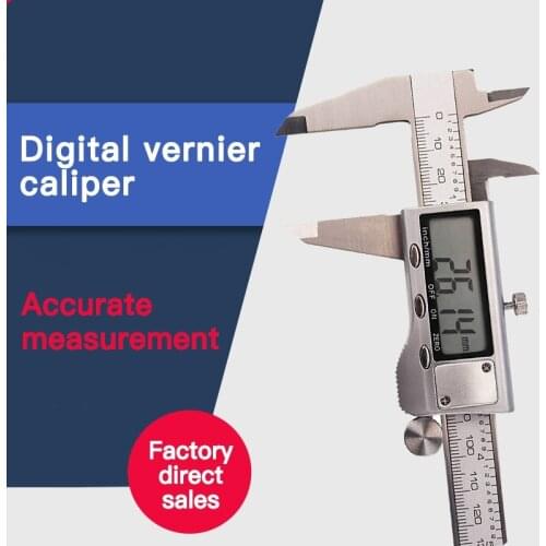 6 inch 150mm metal caliper stainless steel digital caliper electronic digital vernier caliper Gauge meter measurement tool ruler