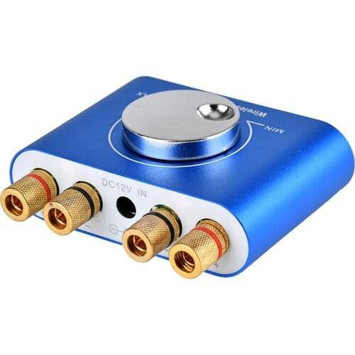 X35 for Bluetooth 4.2 TPA3116 Digital Power Amplifier HiFi Stereo Wireless Audio Receiver Car Amplifiers