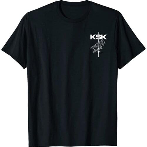 Germany Special Forces KSK T-shirt Mens Summer Casual Fashion Top