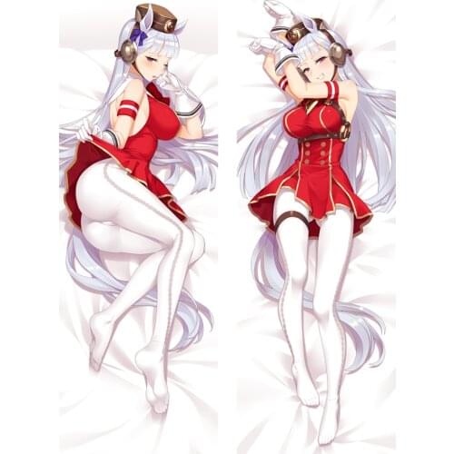 Game Umamusume Pretty Derby Gold Ship Dakimakura Hugging Body Pillowcase DIY Throw Cushion Pillow Cover Collection