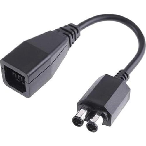 ChengChengDianWan AC Power Supply Transfer Charger Cable Adapter Cord Converter for Xbox 360 Flat to Xbox360 Slim 10pcs/lot