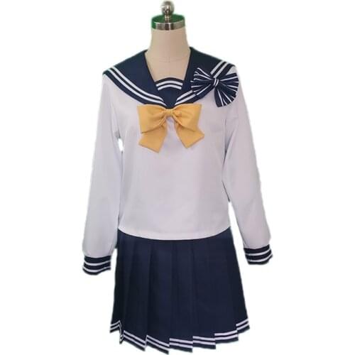Anime Inuyama Tamaki Sailor suit Cosplay Costume Custom Made