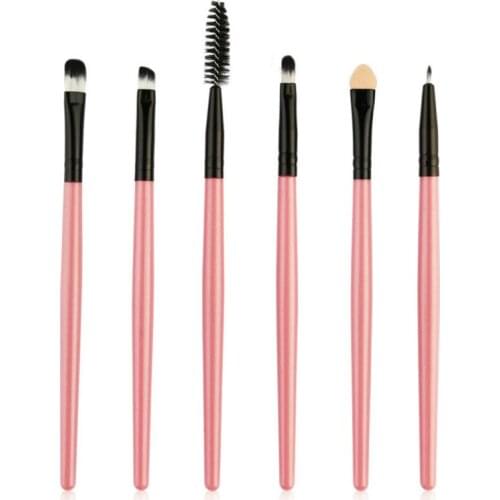 6 Makeup Brush Set Eye Shadow Brush Mixed Eyeliner Eyelash Eyebrow Pencil Eye Makeup Brush Set Beauty Toolwholesale