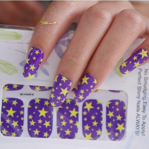 Wholesale Health Nail foil care full tip sticker with self-adhesion Nail art beauty patch decoration 500packs/lot free shipping