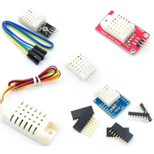 DHT22 AM2302 DHT12 AM2320 Digital Temperature Humidity Sensor Module Board For Arduino Ultra-low Power High Precision 4pin