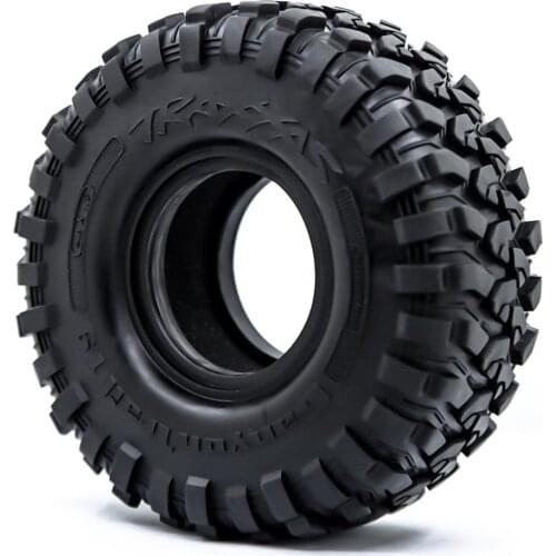 Suitable for 1:10 RC rock track axial RC 120 mm 1.9 inch rubber rock tires, TRAXXAS TRX4 TRX6
