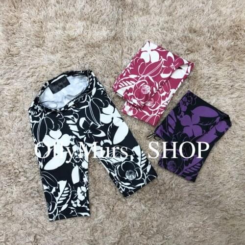 Beach Vacation Series Printed Yoga Pants, Elastic Waist Wrap, Hip Slimming Womens Pants