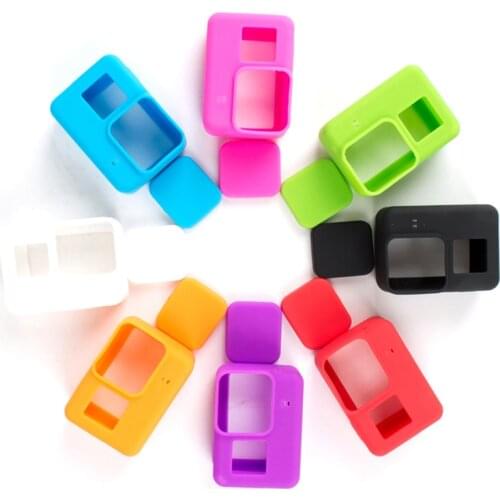 For Go Pro HERO 5 6 4 Silicon Camera Case Protective Dirtproof Skin Rubber Cover Camera Accessories