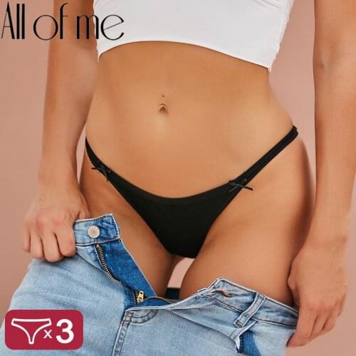 3PCS/Set Cotton Underwear Sexy Womens Lingerie Panties Female Underpants Sexy Briefs Low-Rise Intimates Pantys Cotton Panties