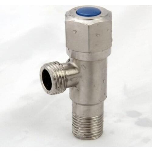 Faucet Angle Valve Stainless Steel 304 Water Valve Stop Valve Diverter Toilet Valve Control Bathroom Kitchen Accessories