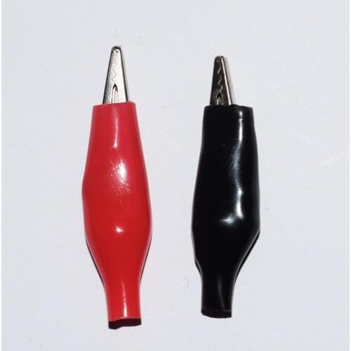 10/100pcs Alligator clips thread/DIY toy accessories/technology model parts