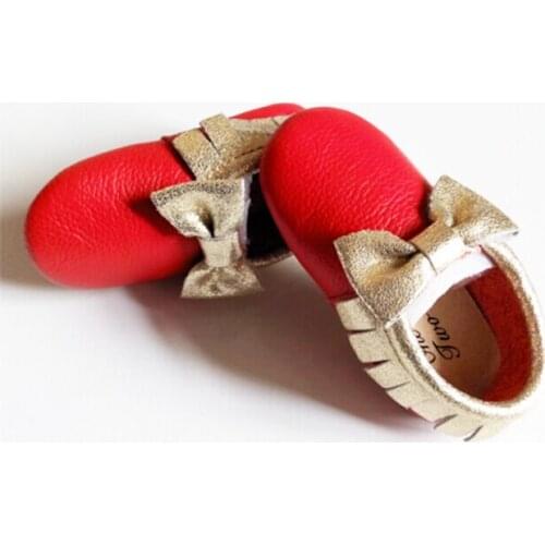 Cute Genuine Leather Baby moccasins first Walkers Soft brown infant Fringe crib shoes baby newborn 0-30month chaussures attipas