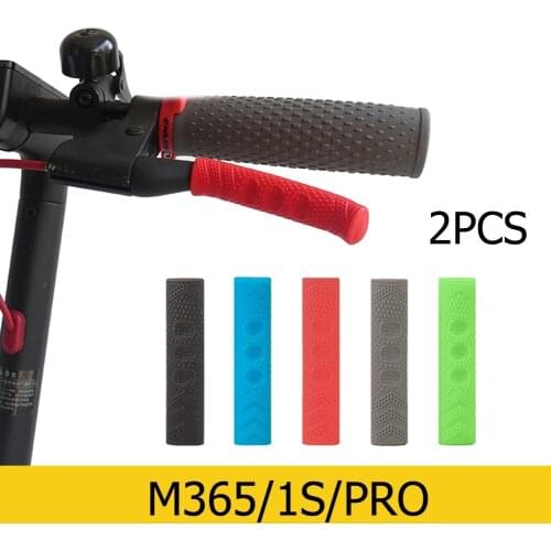 1Pair Antiskid Electric Scooter Brake Handle Cover For Xiaomi M365/Pro/Pro2/1S/Lite Cycling Scooter Grips Protector Cover Parts