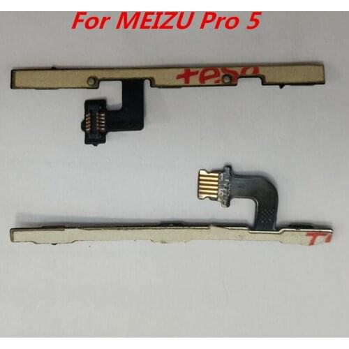 10pcs Power ON/OFF +Volume Up/Down Swtich Button Flex Cable Ribbon For MEIZU Pro 5 Pro5