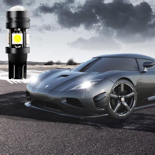 1X 192 T10 W5W Car LED 4SMD 5050 3W Turn Signal Auto Bulb Tail Lamp Width License Plate Light Scatter Backup Reverse Trunk Lamps