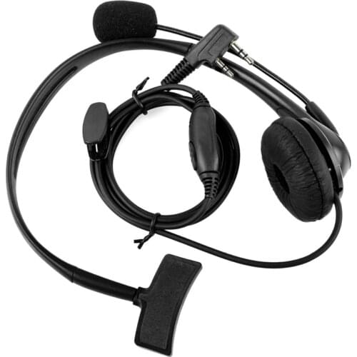 2-pin headphone headset TK220 for Jianwu Baofeng UV-5R BF-888S Retevis H777 PUXING TYT interphone C9009