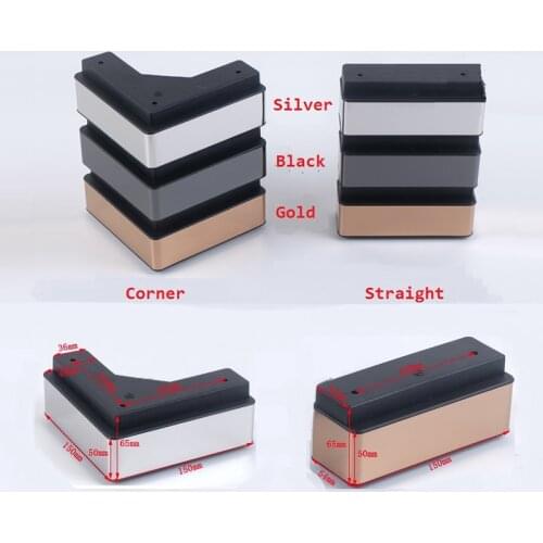 2Pcs/Lot Square Corner Sofa furniture feet foot leg Coffee tea bar foot
