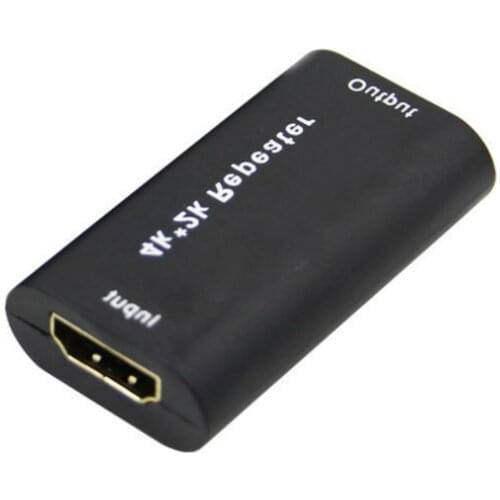 4K*2K HDMI-compatible Extender Repeater 3D HDMI-compatible Adapter Signal Amplifier Booster HDTV HDMI-compatible Extender