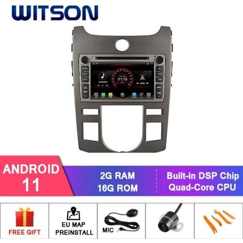 WITSON Android 11 2GB RAM 16GB Car Video Player For KIA SHUMA/FORTE/CERATO/KOUP Car Multimedia Player Stereo AutoAudio GPS Navi
