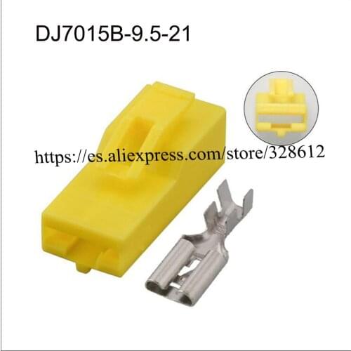 Male connector female wire connector 1 pin connector terminal Plugs socket Fuse box Wire harness Soft Jacket DJ7015B-9.5-21