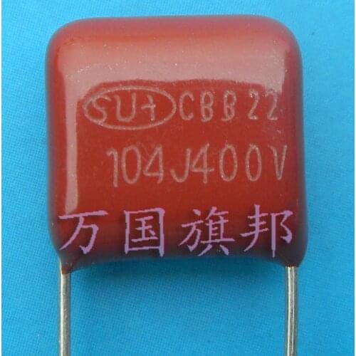 Free Delivery. CBB21 metallized polypropylene film capacitor 400 v 104 0.1 0.1 uF uF