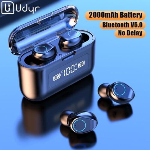 Udyr Wireless Bluetooth Earphones with Microphone Sports Waterproof Wireless Headphones Touch Control Earbuds For Mobile Phone