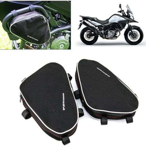 For suzuki v-strom dl650 dl1000 for givi for kappa motorcycle frame accident bars dwaterproof water repair bag placement tool ba