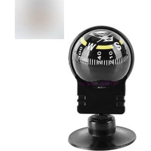 By dhl or fedex 500pcs new Pocket Ball Dashboard Dash Mount Navigation Compass Car Boat Truck Suction Black