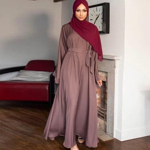 Dubai Abaya Muslim Fashion Hijab Dress Turkey Islam Clothing African Maxi Dresses For Women Vestido Robe Musulman De Mode