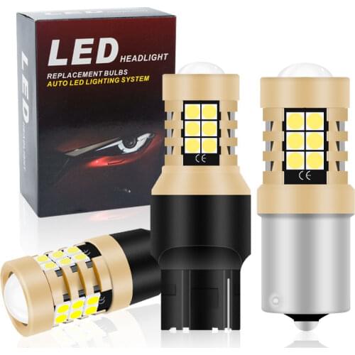 KEVANLY LED Bulbs P21W (BA15s)