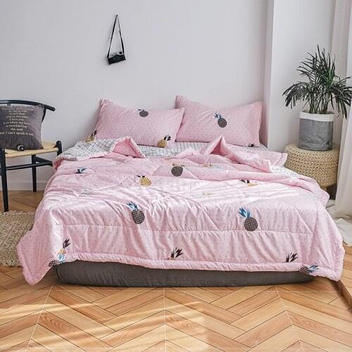 Summer Quilt Home Textiles Suitable for Children Kids Adult Blanket Comforter Bedding Drop Shipping