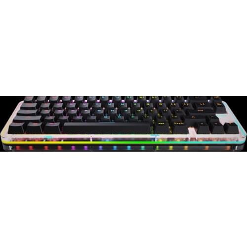 DNA65 65% Custom Mechanical Keyboard Kit PCB CASE hot swappable switch support lighting effects with RGB switch led