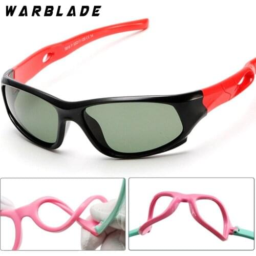 Cute Baby Polarized Sunglasses Kids Child Girls Boys Sport Goggles TR90 Polaroid Sun Glasses Shades Infant oculos WBL