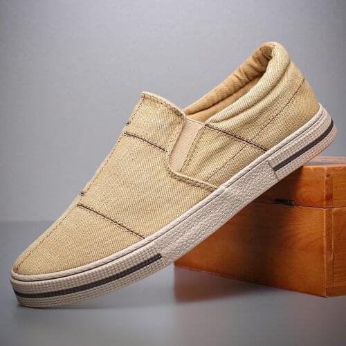 2020 New Men Casual Shoes Mens Canvas Shoes For Men Shoes Men Fashion Flats Brand Fashion Mens Driving Shoes