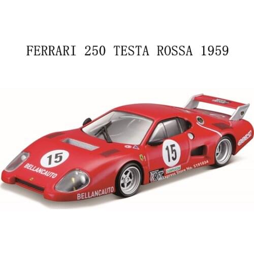Bburago New 1:43 FERRARI 512 BB II SERIE car model and toy car die-casting static model collection dedicated Le Mans rally car