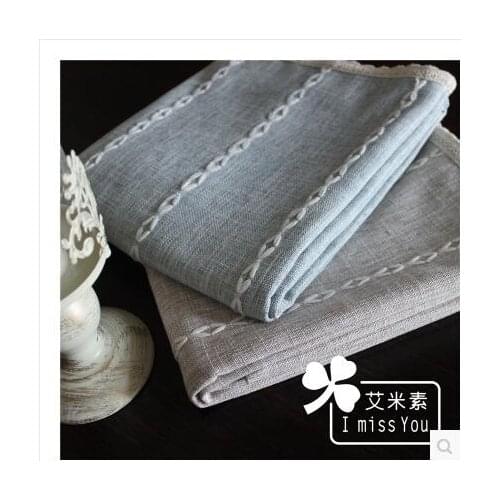 2017 New Arrival PASAYIONE Japanese Style Cotton Linen Table Cloth Covers For Kitchen Dining Table Tablewares Home Textile Decor