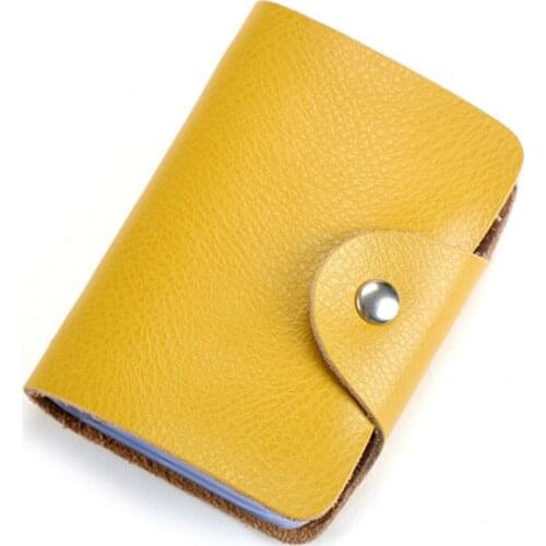 Wholesale Credit Card Holders Vintage Split Leather Large Capacity Travel Case Organizer Purses High Quality Unisex Wallet