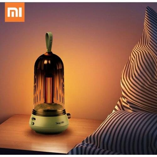 Xiaomi MIDIAN Portable Atmosphere Light No-Blue Light LED Bedside Lamp Night Light Stepless Dimming Rechargeable Candle Light