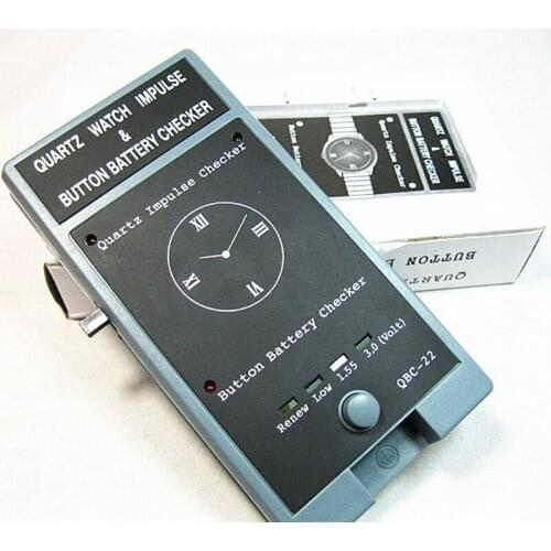 QBC-22 Quartz Watch Impulse Button Battery Checker Quartz Watch Tester Tool
