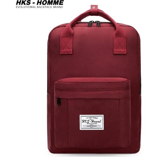 2021 Backpack Women Backpack Fashion Women Shoulder Bag solid color School Bag For Teenage Girl Children Backpacks Travel Bag