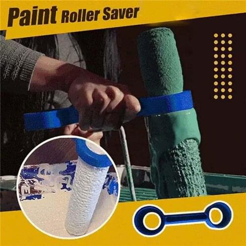 Paint Roller Saver Easy to Clean Paint Roller for Different Sizes of Covers Cleaning Tool CLH@8