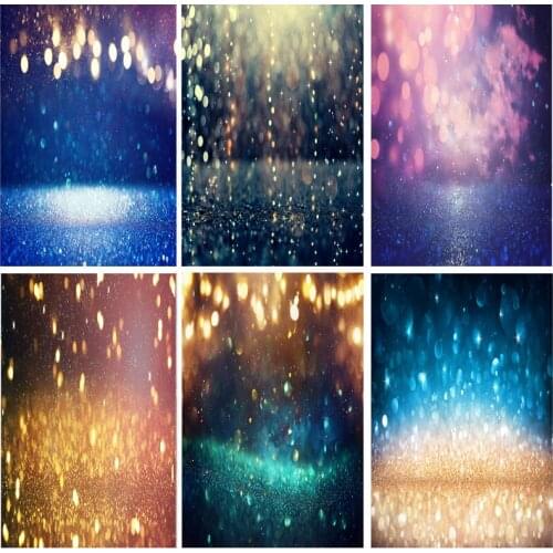 SHENGYONGBAO Vinyl Bokeh Photography Backdrops Glitter Light Spot Photo Background Studio Photocalls Props 21318 GBT-75