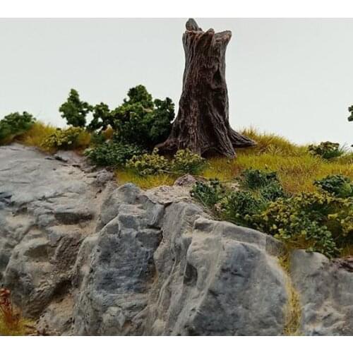 1pc Sand Table Tree Stump Model Landscape Simulation DIY Fairy Garden Decor