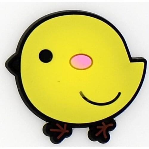 10 pcs Little Cute Yellow Chicken Kids Boys And Girls Summer Sandal Clogs Ornaments XH-90