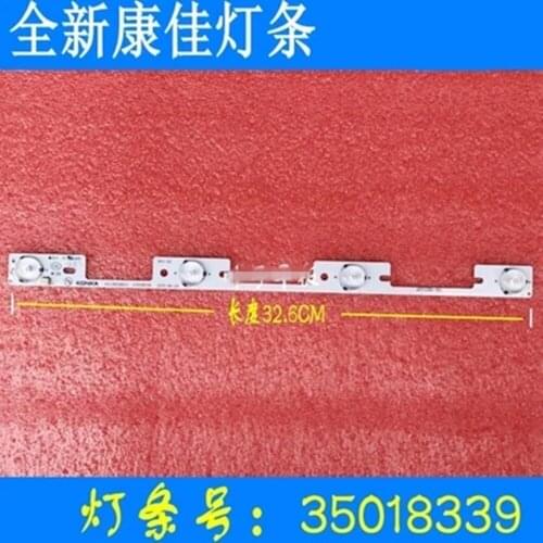 New 5Pieces LED backlight bar for KONKA KDL39SS662U 35018339 326mm 4 LEDs( 1 LED 6V)